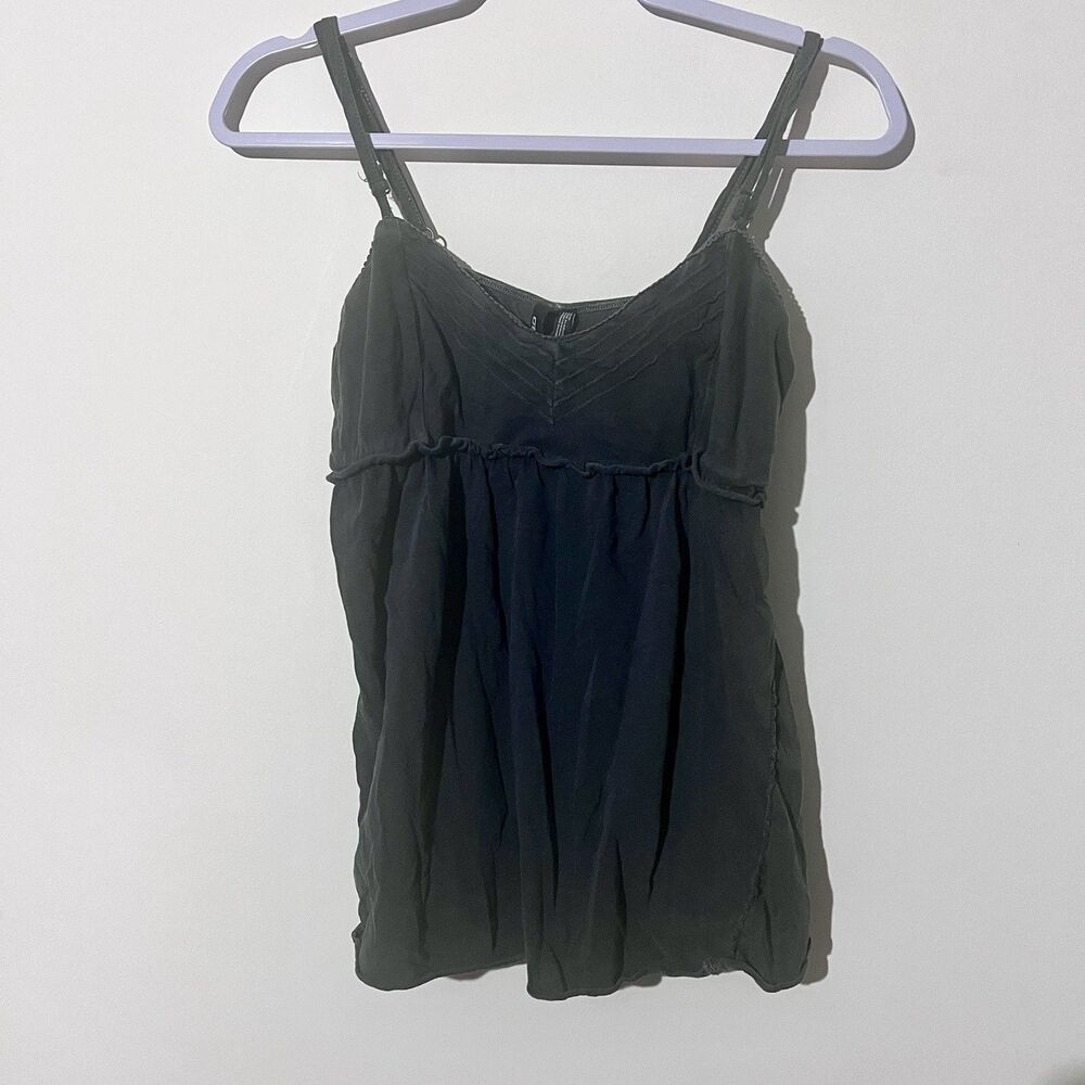 O'Neill Vintage Babydoll Tank Cover Up Large Empire Waist Flare